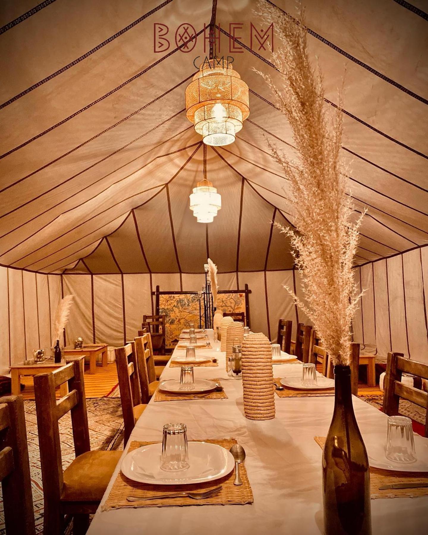 Hotel Bohem Camp Merzouga Exterior foto